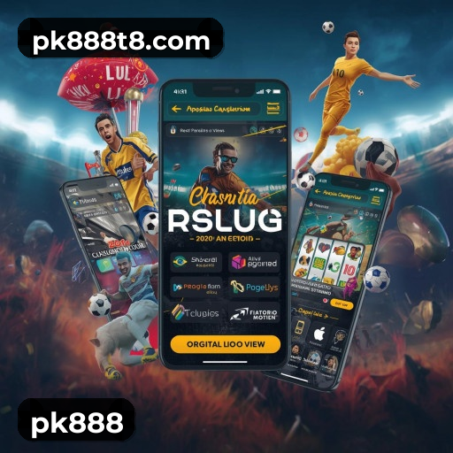 Aplicativo móvel pk888 para iOS e Android